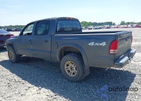 2003 Dodge Dakota Sport/Sxt из США, поврежденный, VIN 1D7HG38X03S289266